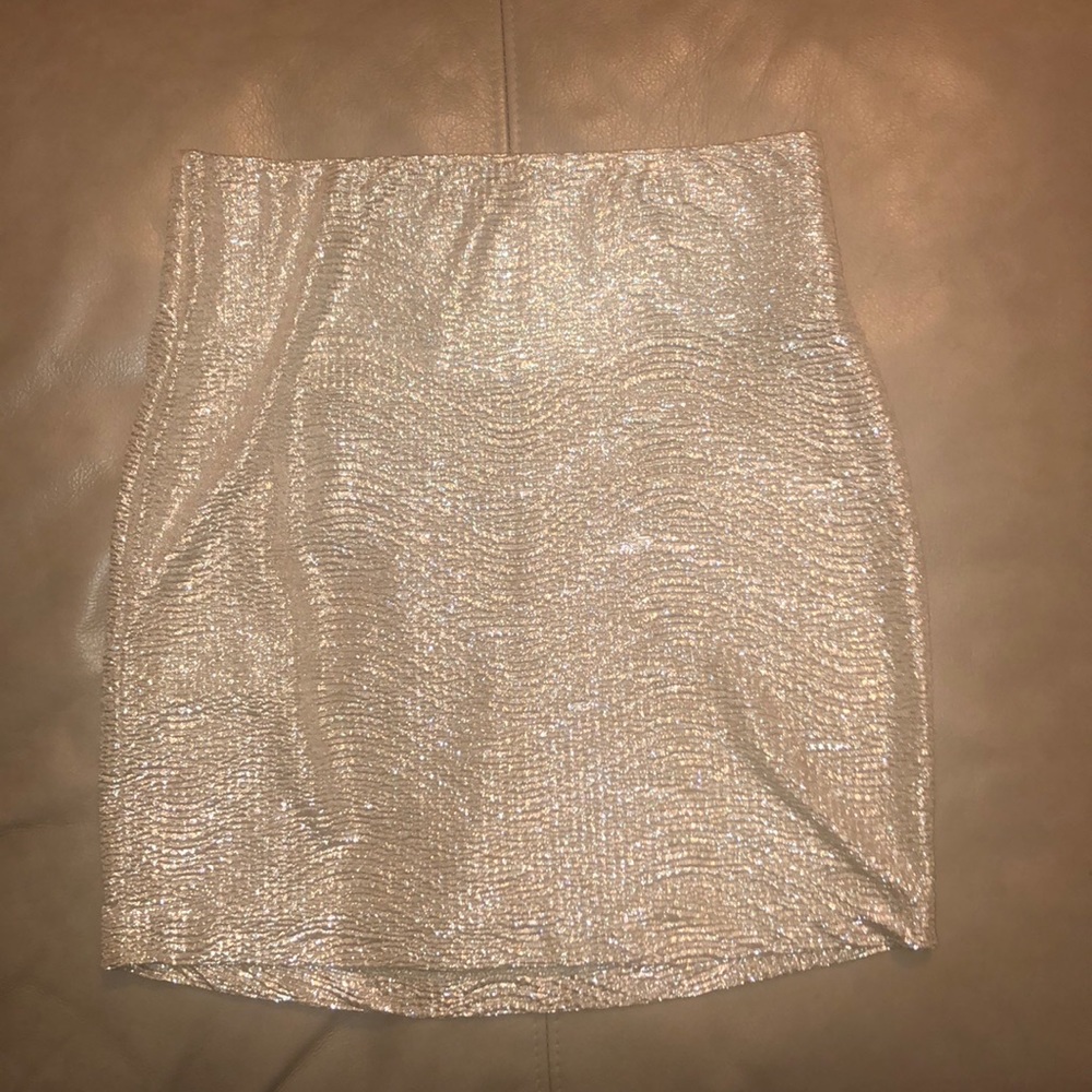 BCBGeneration Sparkly Pencil Skirt